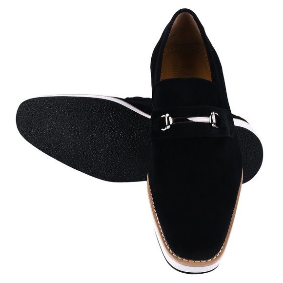 LIBERTYZENO Mens Velvet Loafers and Slip On Shoes display picture 1